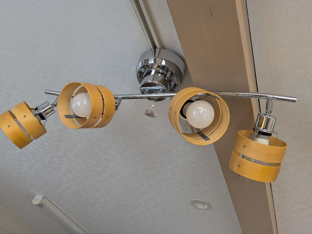 日昇 スポットシーリングライト4灯 BBS-049C 3個＋BBS-113 1個