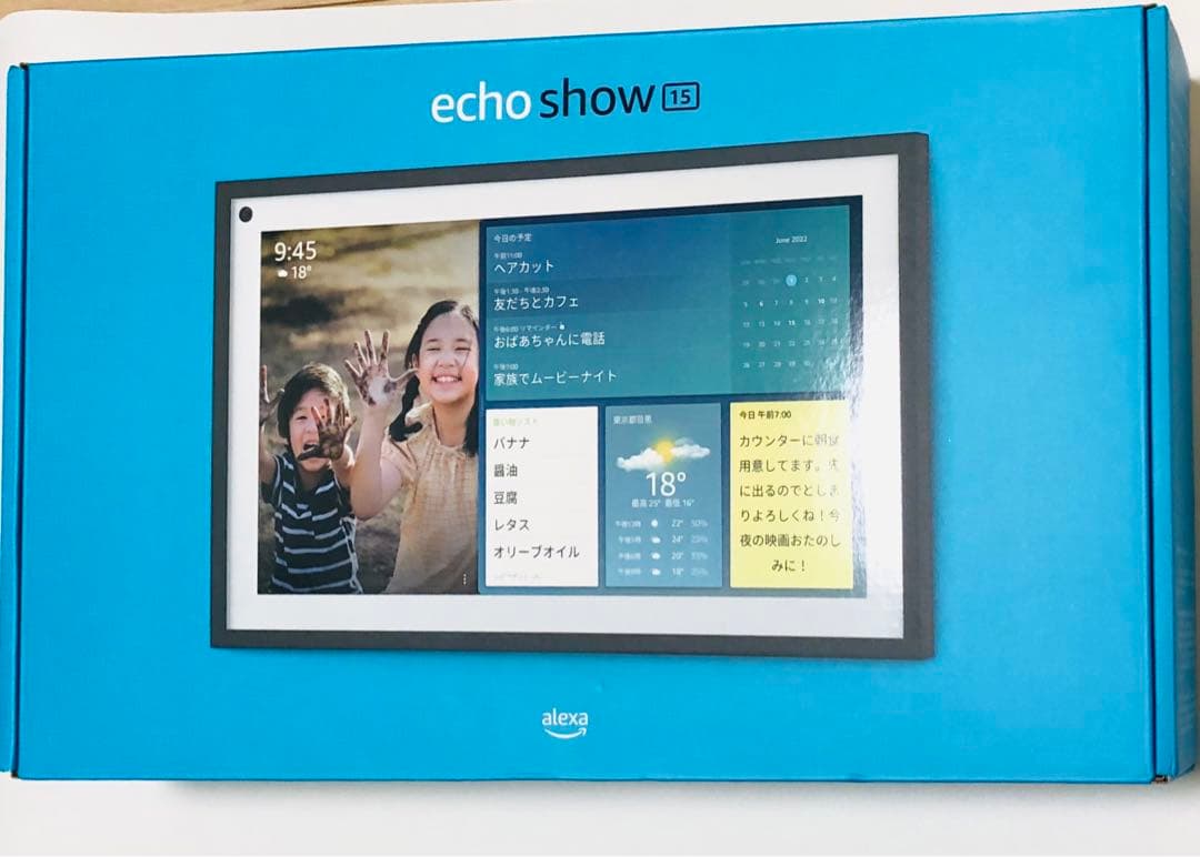 ⚠️期間限定値下げ　Amazon Echo Show 15 Alexa 第一世代