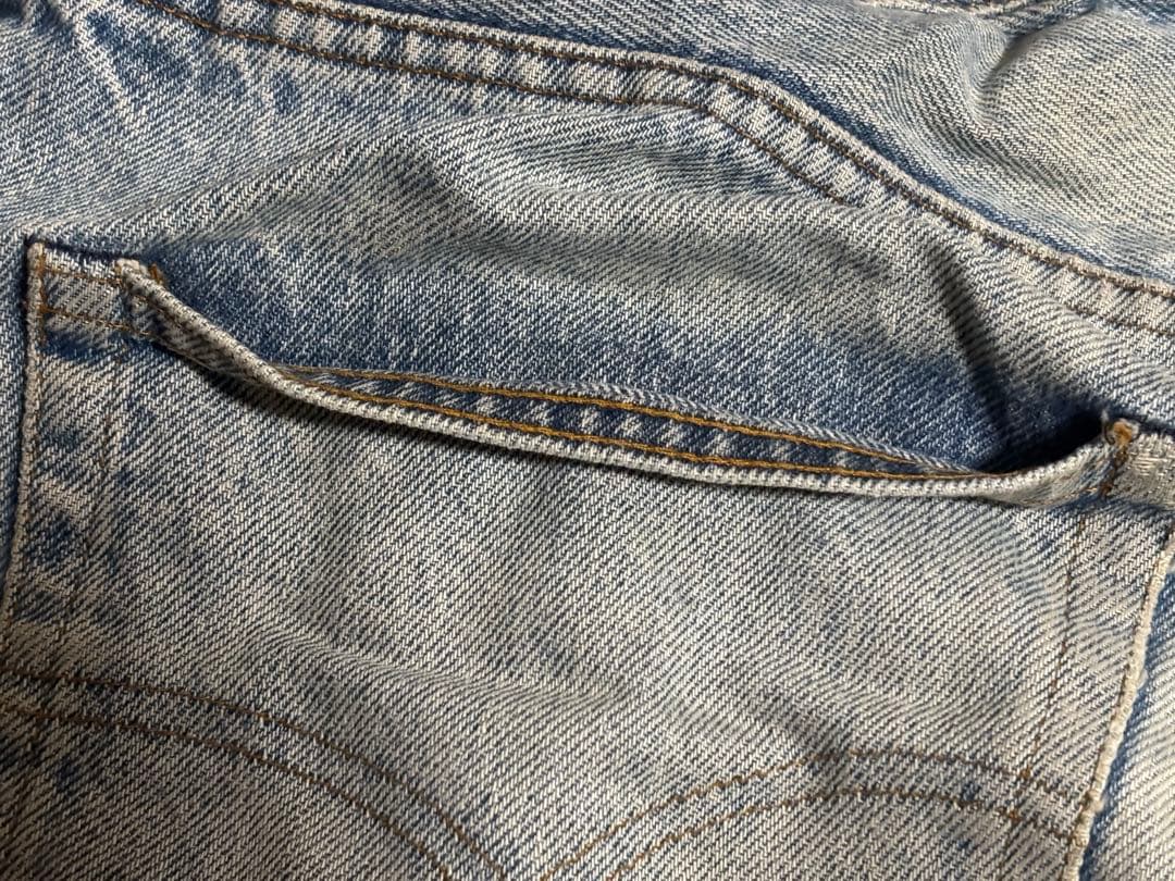 【超希少】Levi's 501 66後期 ハチマル最初期 刻印6 脇割り W35