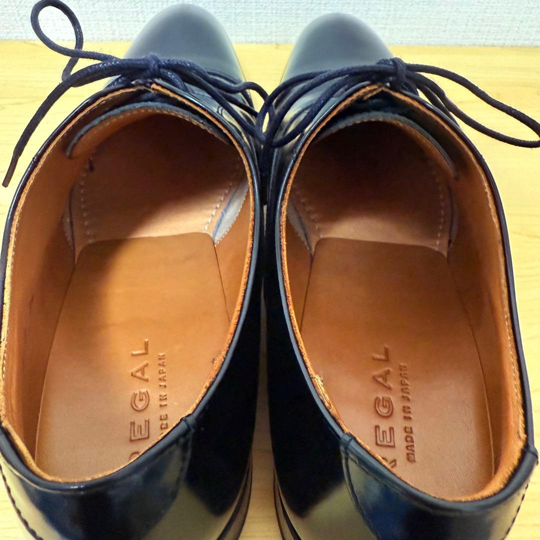 【美品】REGAL ストレートチップ ブラック 26.0cm 内羽根