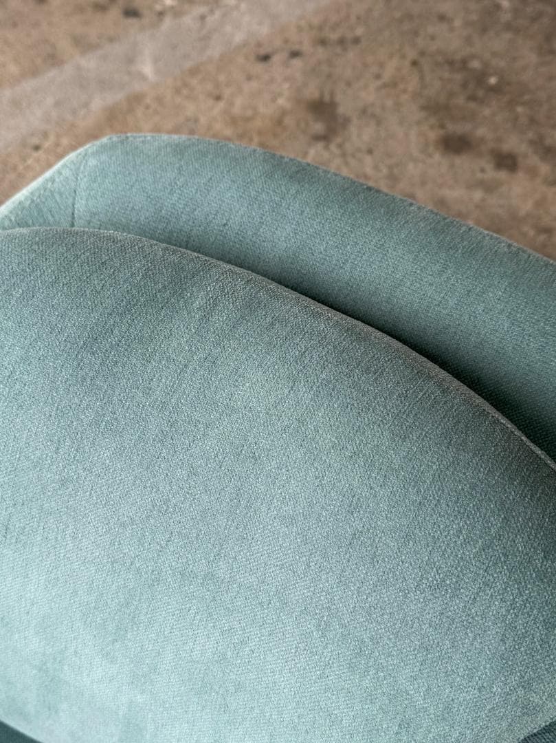 【美品】モデル展示未使用品 IDEE ミニミラーアームチェア ブルーグレー