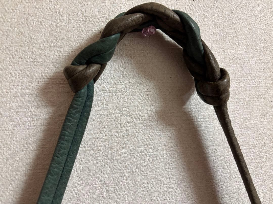 Ibiza イビザ　イビサ　ペッカリー　ショルダーバッグ　アップリケ