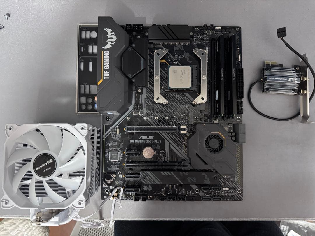 AMD Ryzen7 5700X3Dセット(マザーボードメモリクーラー無線LAN