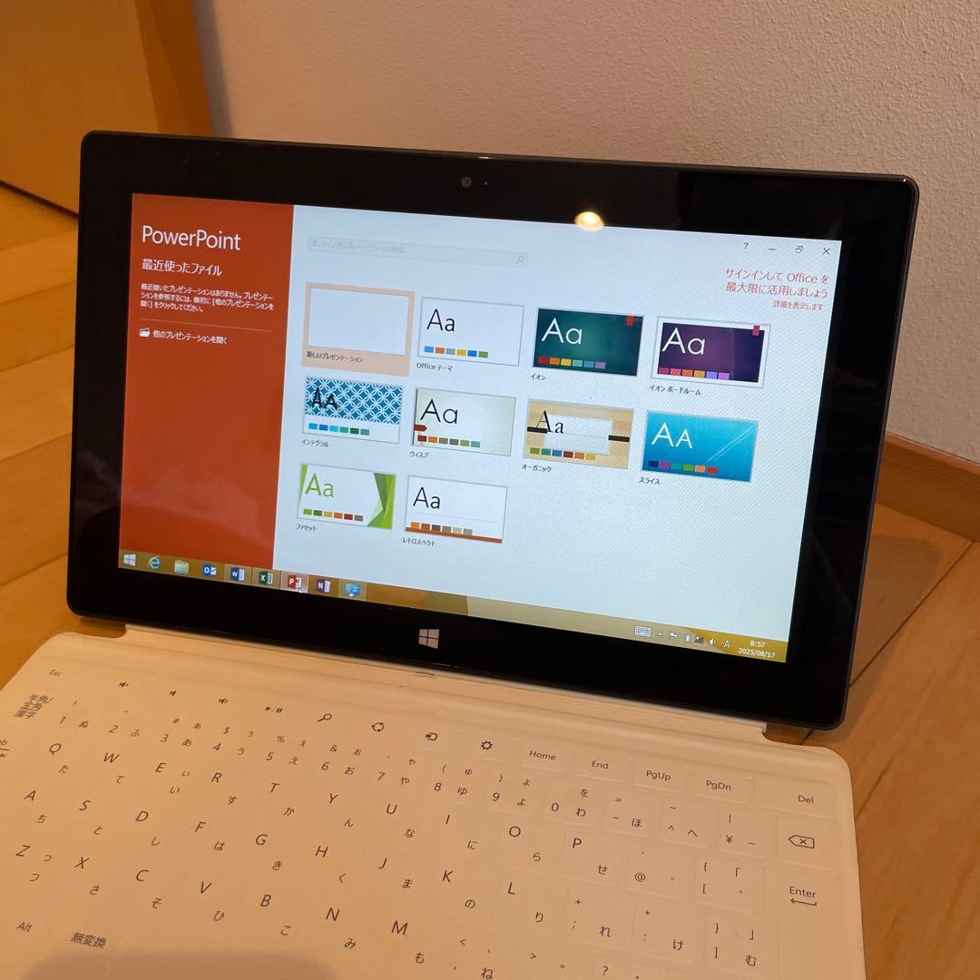 ノートPC Microsoft Surface RT Office Excel