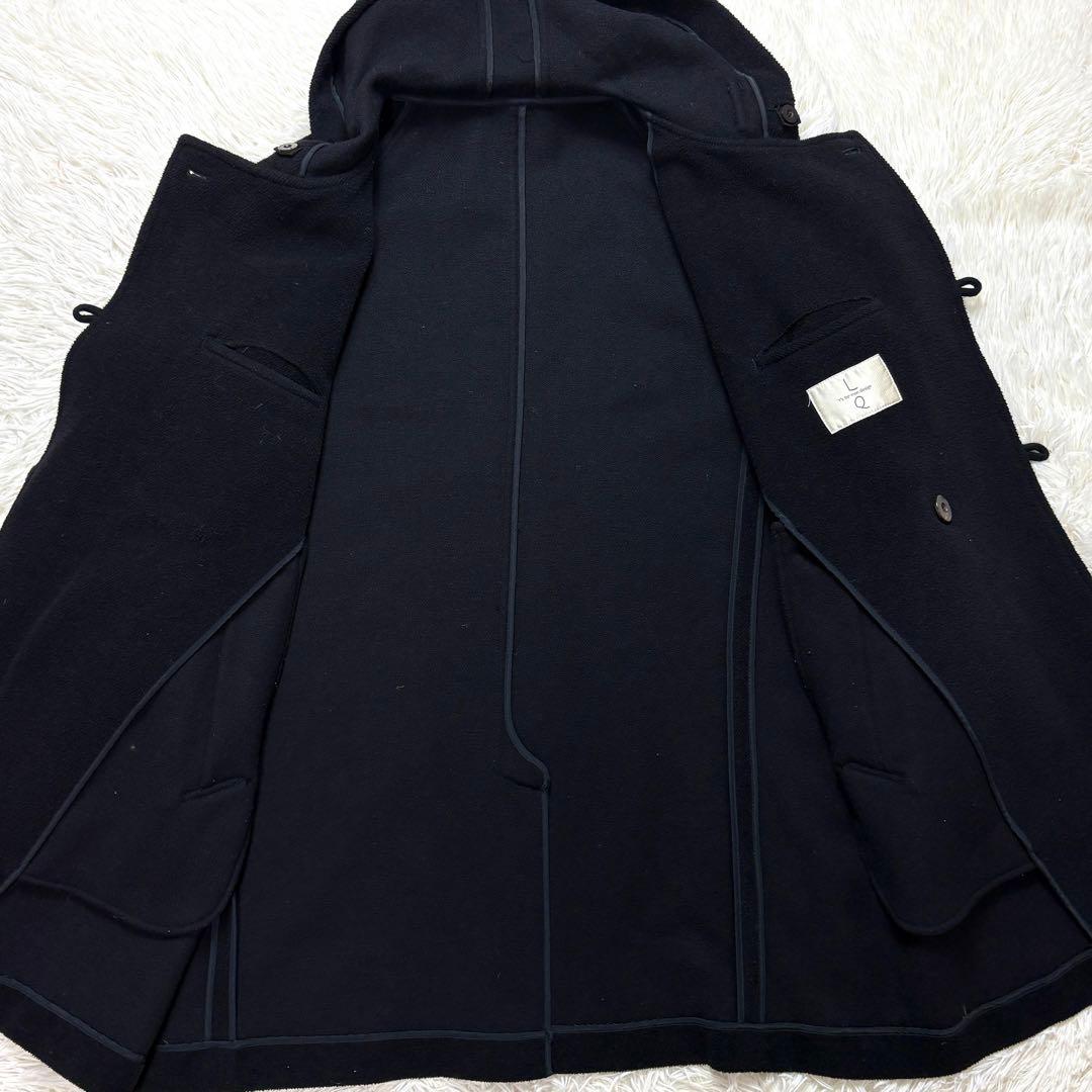 【美品】Y's ヨウジヤマモト ダッフルコート ダブル ロング丈 黒 97AW
