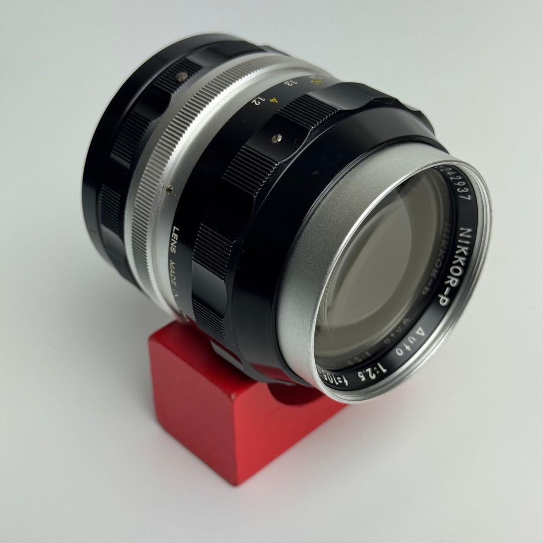 希少オールドレンズ Nikon NIKKOR-P Auto 105mm F2.5