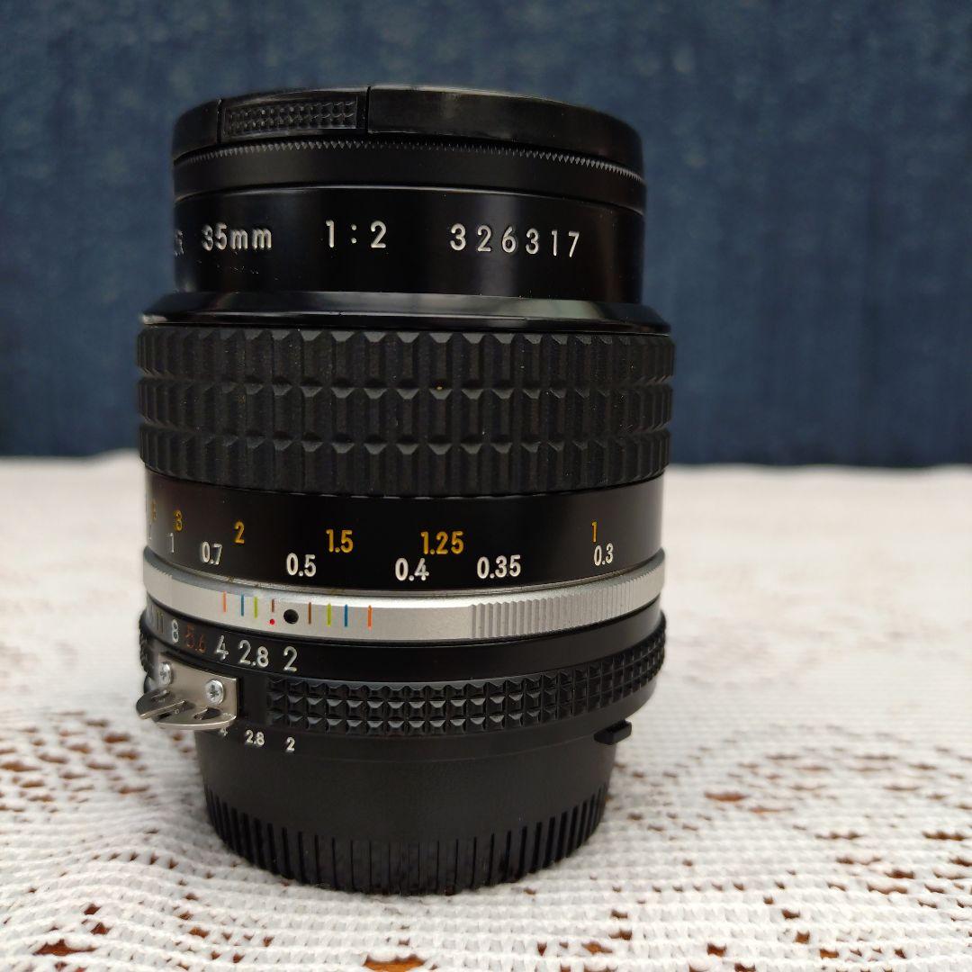 ✨フィルム・デジタル・モノクロ✨Nikkor 35mm f/2S 単焦点レンズ