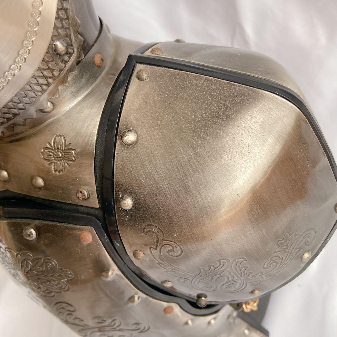 【希少】ヴィンテージ 西洋甲冑 デキャンタ＆ショットグラスセット 騎士昭和レトロ