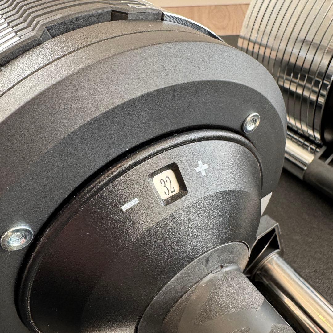 【送料込】ライシン ヘリックスミラー 32kg 1kg刻み 可変式ダンベル ①