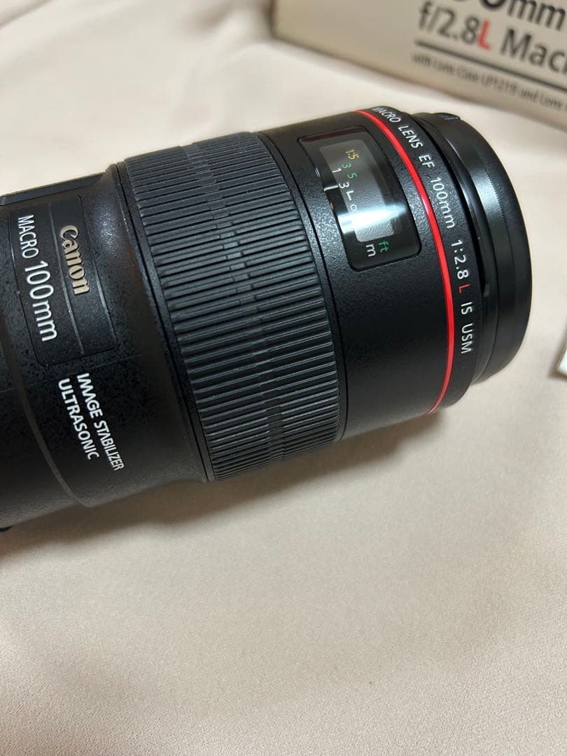 【美品】Canon EF 100mm f/2.8L IS USM マクロレンズ