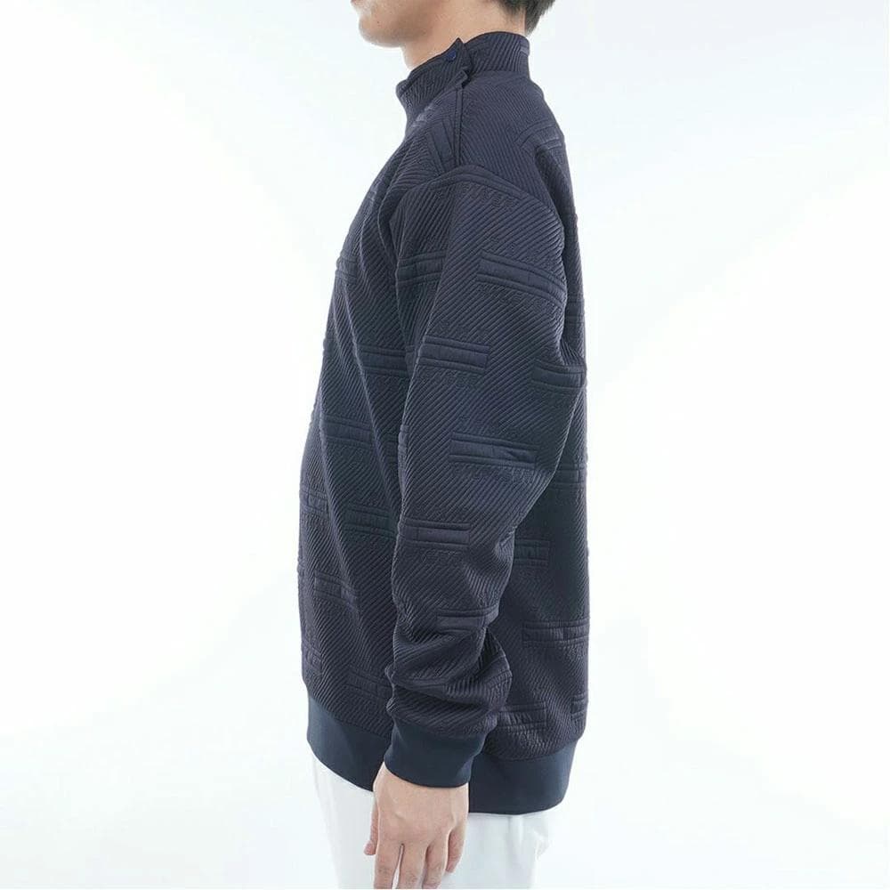 トミーヒルフィガー モックネックスウェット【L寸】ネイビー thma575