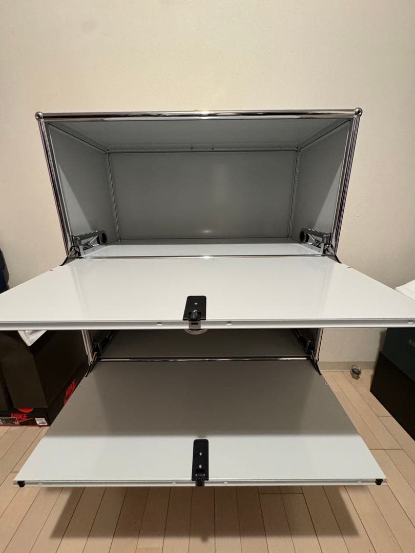 usmハラー ロック式 3段 グレーホワイト モジュラー