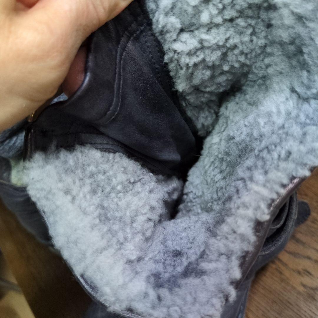 UGG コレクションナイジェルブラックブーツ91/2