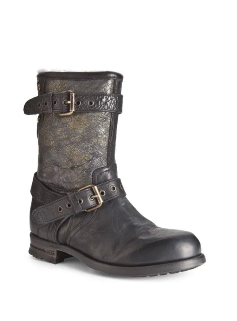 UGG コレクションナイジェルブラックブーツ91/2