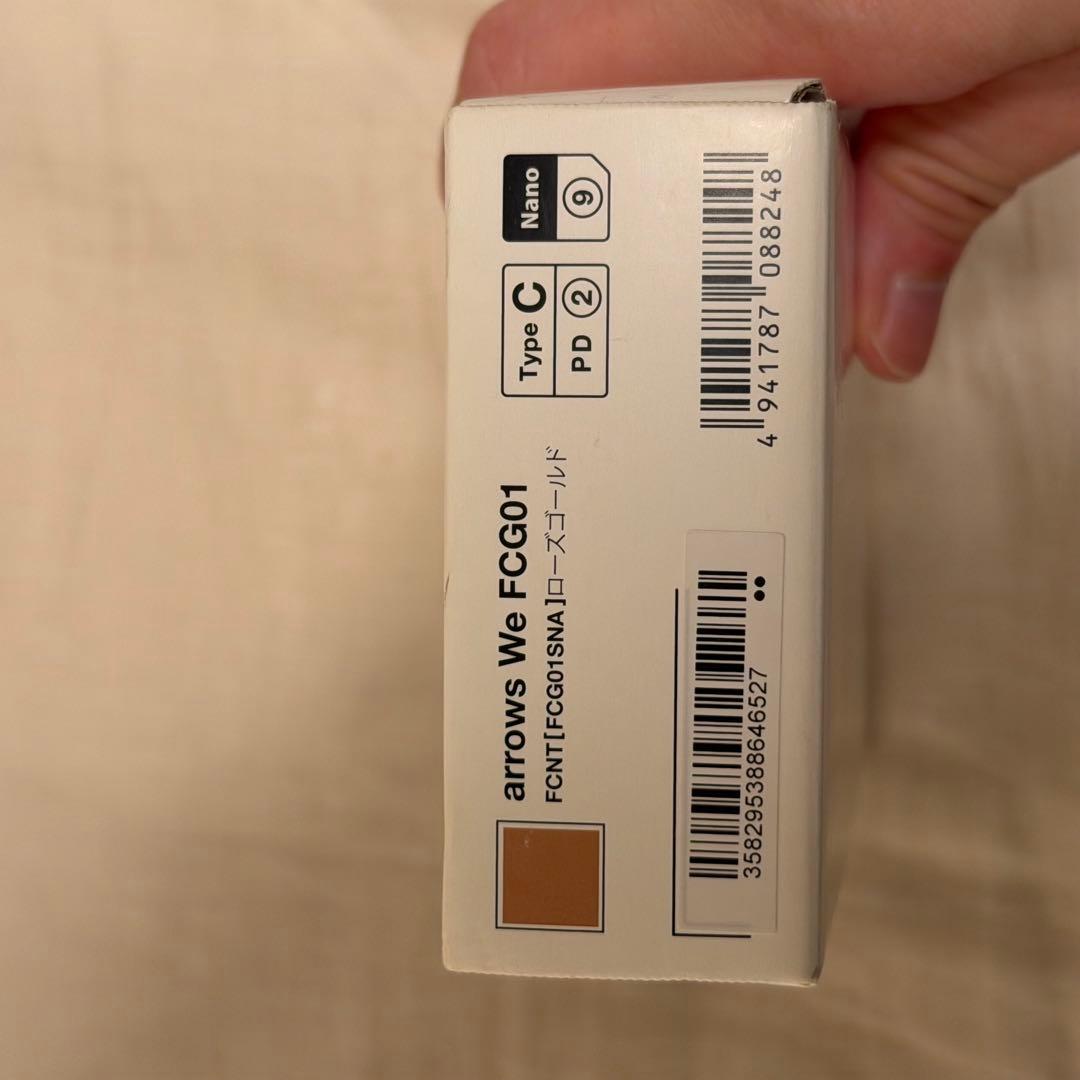 arrows We FCG01 ローズゴールド 本体 新品