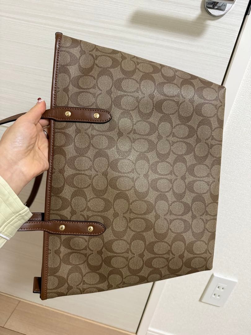 Coach ロゴプリント トートバッグ