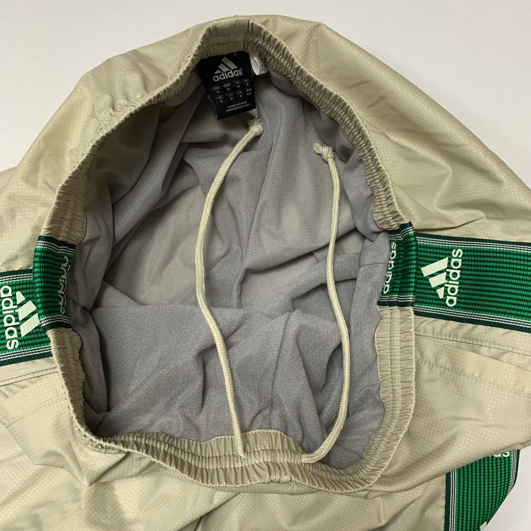 アディダス　ＬＬ　ウインドブレーカー　上下　セットアップ　ベージュ　サイドロゴ
