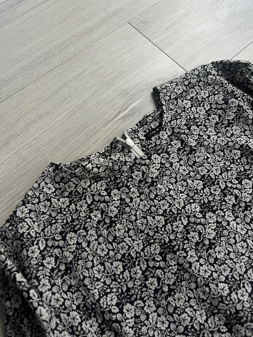 【美品】オールドマンズテーラー ワイルドベリー 長袖ブラウス ノーカラー