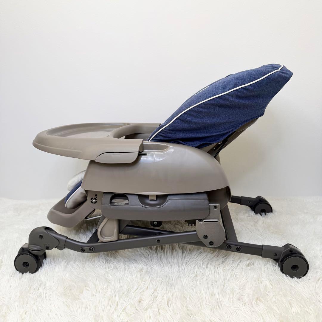 極美品 Combi ネムリラ ハイローチェア 手動 Simplight