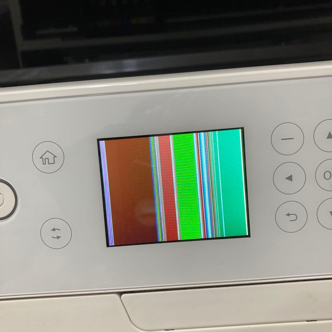 【故障品】エプソン　プリンタ　EP-813A ホワイト