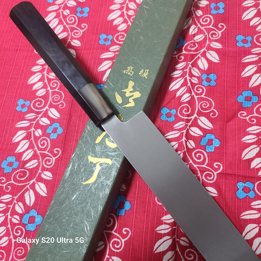 柳刃包丁　 刺身　粉末ハイス鋼(SRS13)レア　堺打刃物　尺寸30ｃｍ