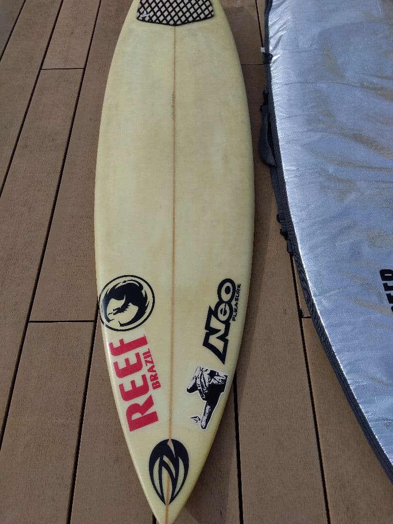 ショートボード ボードケース付き