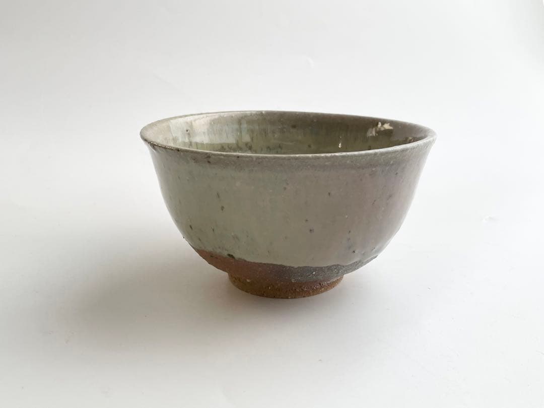 陶芸家　十四代　中里太郎右衛門　斑唐津茶盌　茶碗　抹茶碗　共箱　茶道具