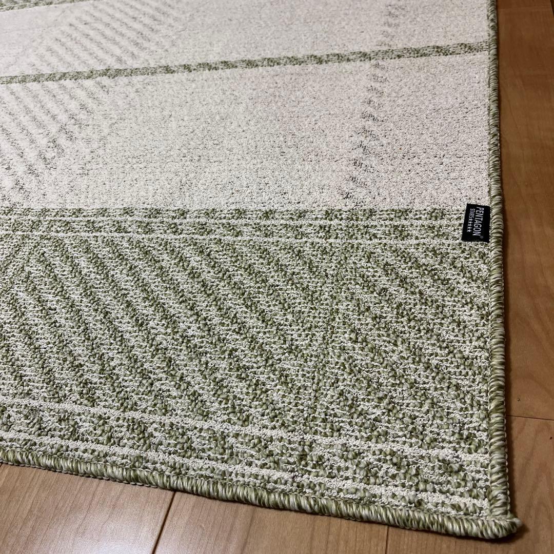 【日本製】TUFTED CARPET 抗ウイルス消臭ラグ 185cm×240cm