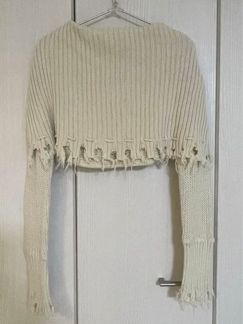 y2k DIESEL ボレロニット フェアリーグランジ クロップド カーディガン