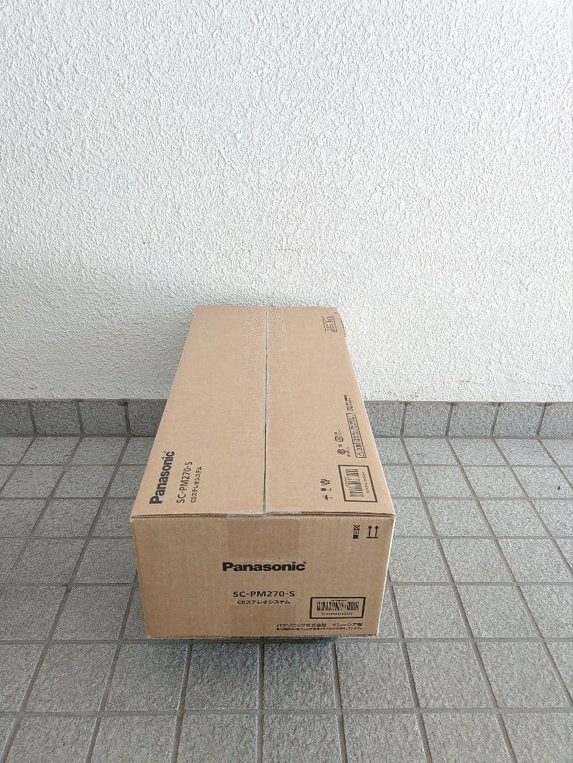 9☆ 新品 パナソニック CDステレオシステム SC-PM270-S