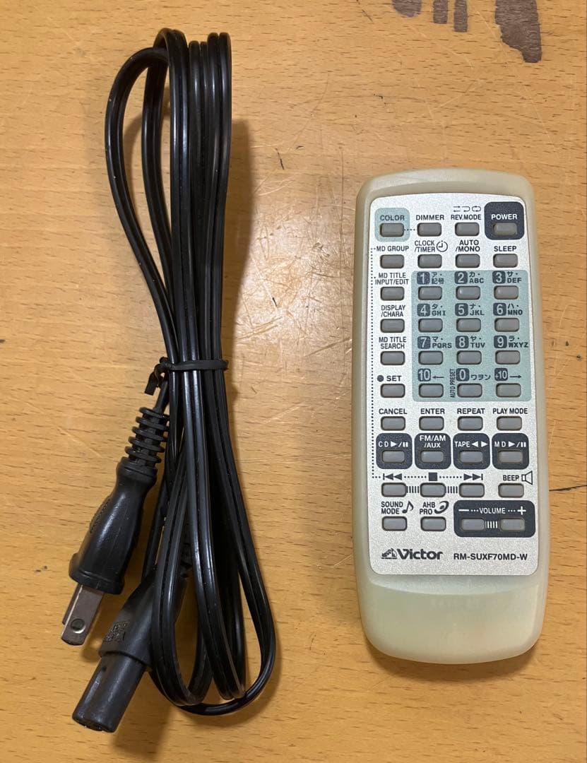 【Victor/ビクター】CD・MD・カセットコンポ　 UX-F70MD