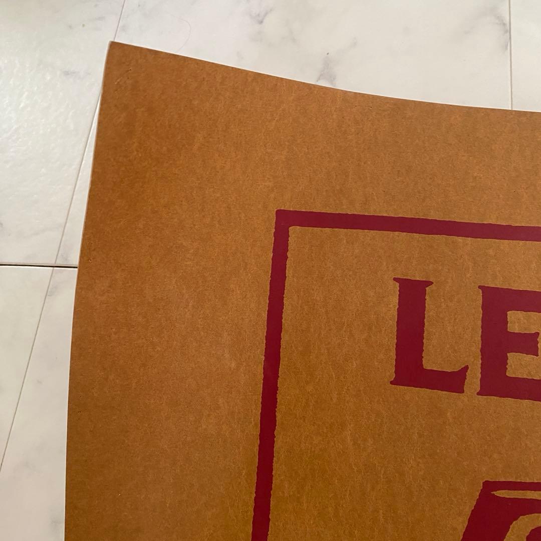 レトロ ビンテージ 特大紙パッチポスター levis 501 非売品