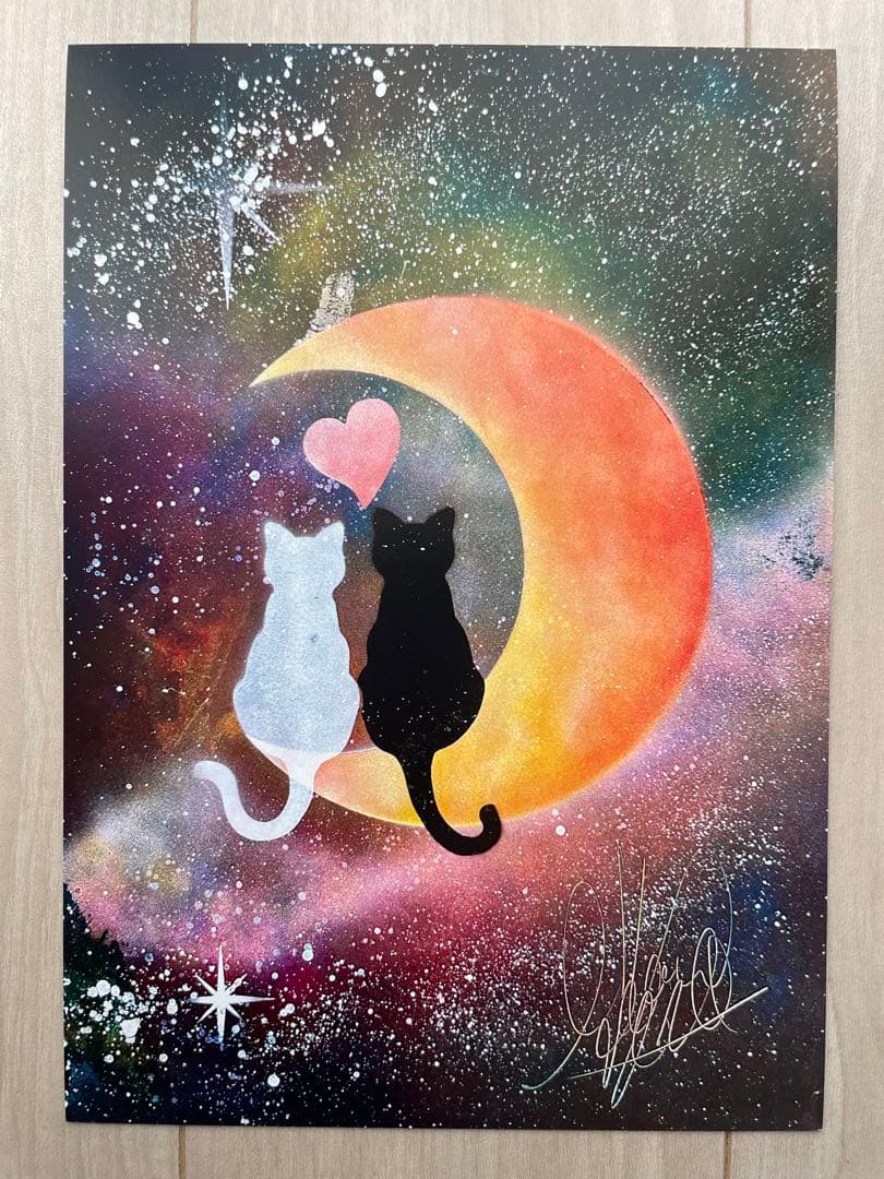 【スプレーアート エデン】複製画 12枚