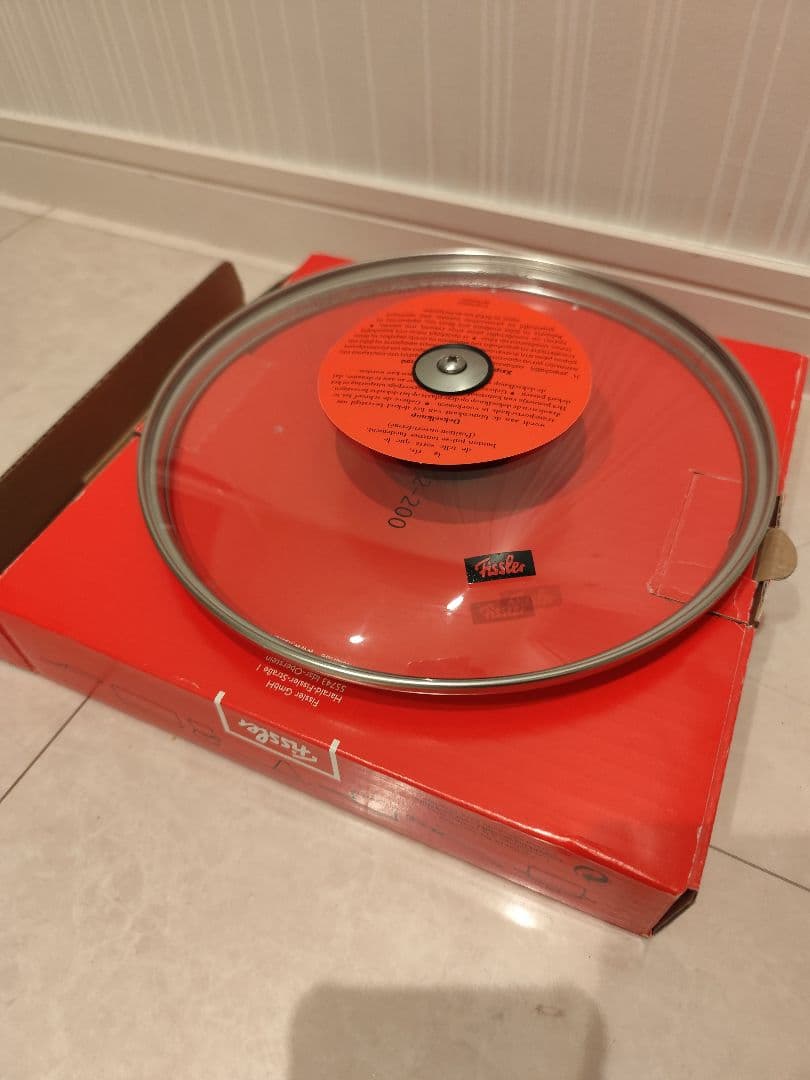 フィスラー Fissler ビタクイック6Lガラス蓋付 スプリング式圧力鍋