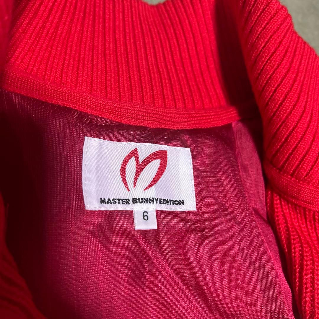 MASTER BUNNY EDITION レッドセーター サイズ6