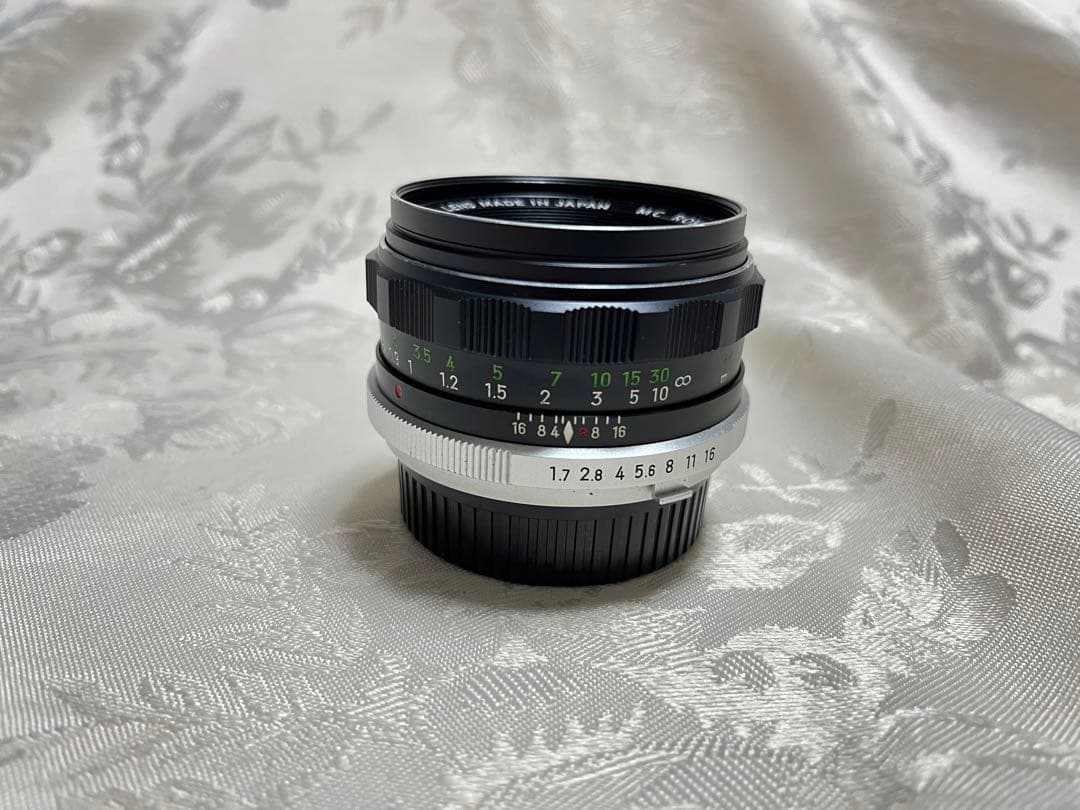 ミノルタ MINOLTA　f1.7/55mm ROKKOR 明るいレンズ　のみ