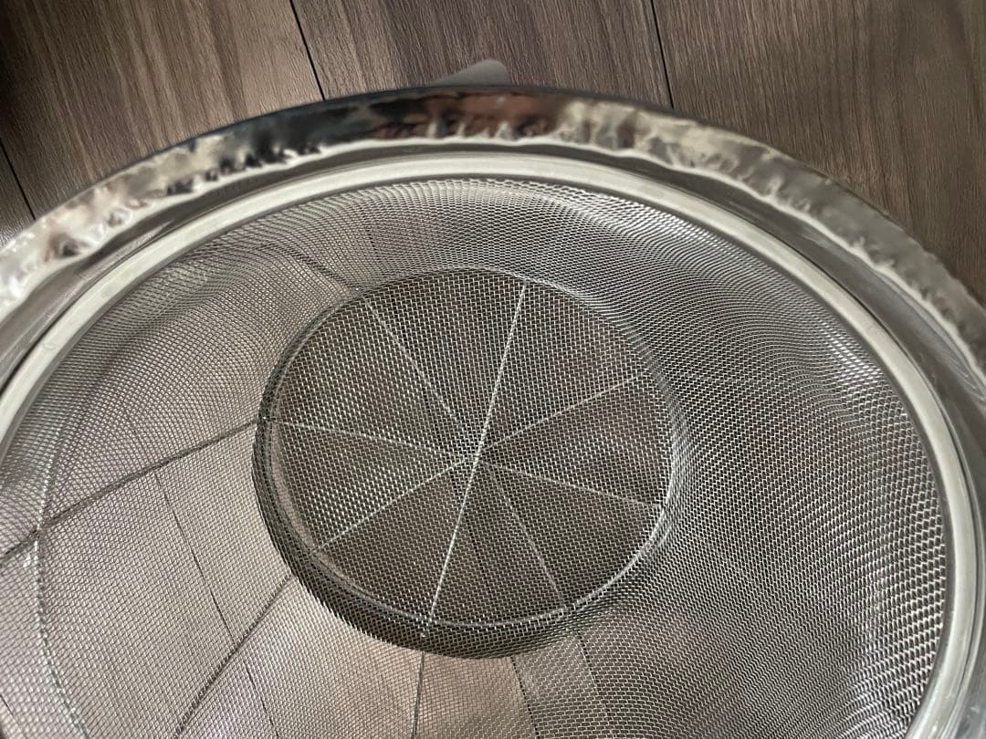 中古　業務用　ザル　約34cm