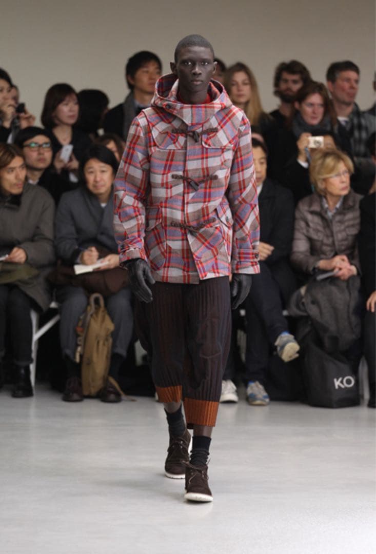 イッセイミヤケ メン コレクション 2012AW ダッフルコート