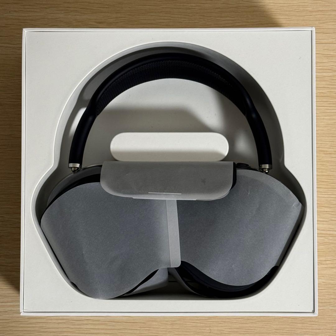 Apple AirPods Max (USB-C)ミッドナイト　クリアカバー付き