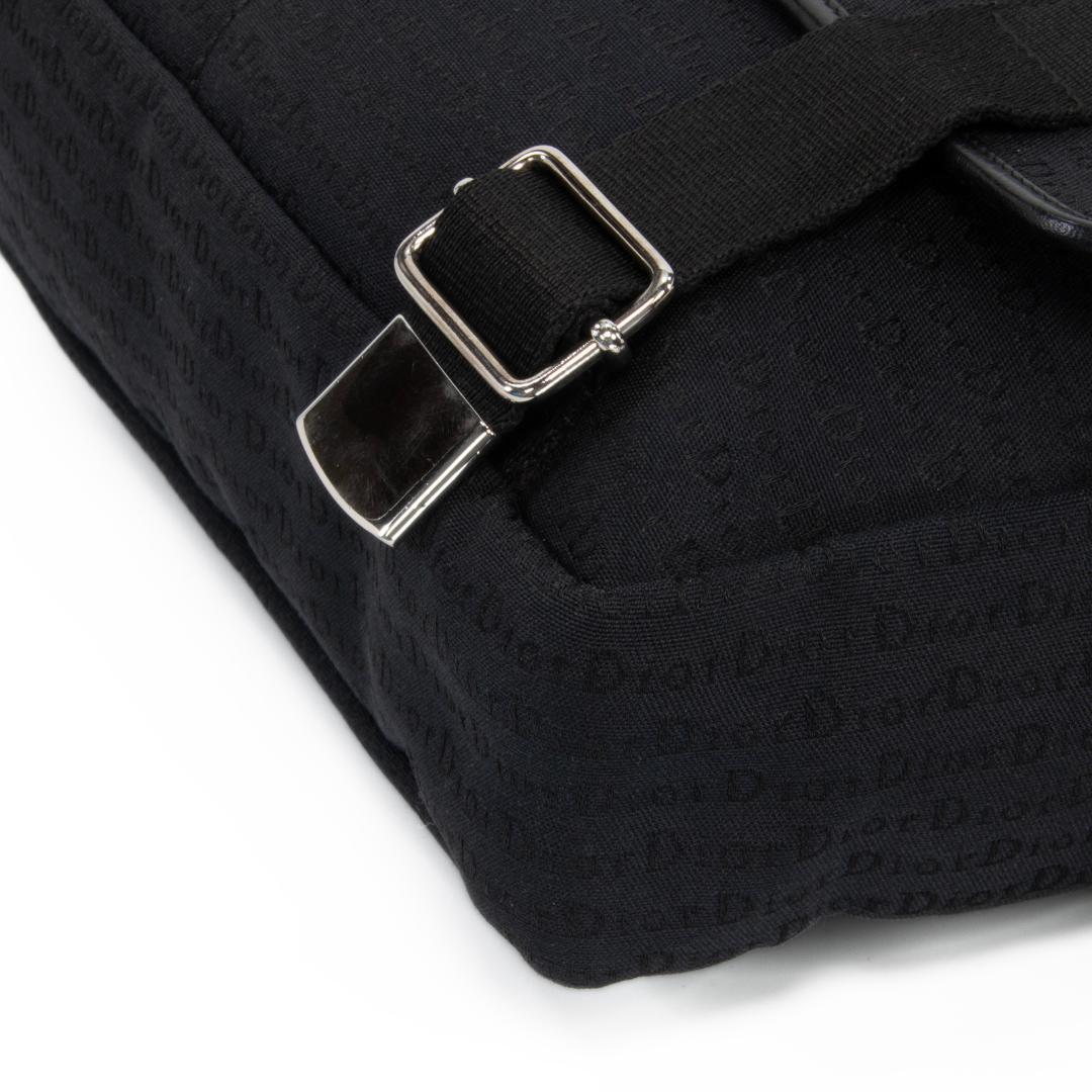 本物 ディオール オム メッセンジャーバッグ メンズ 黒 Y2K 斜め掛け ロゴ