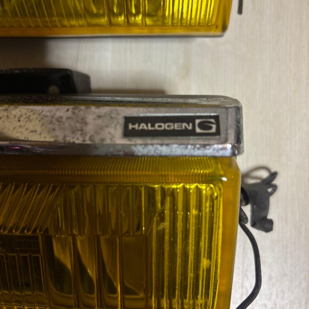 旧車　当時物　STANLEY フォグランプ　角形ハロゲンHK730