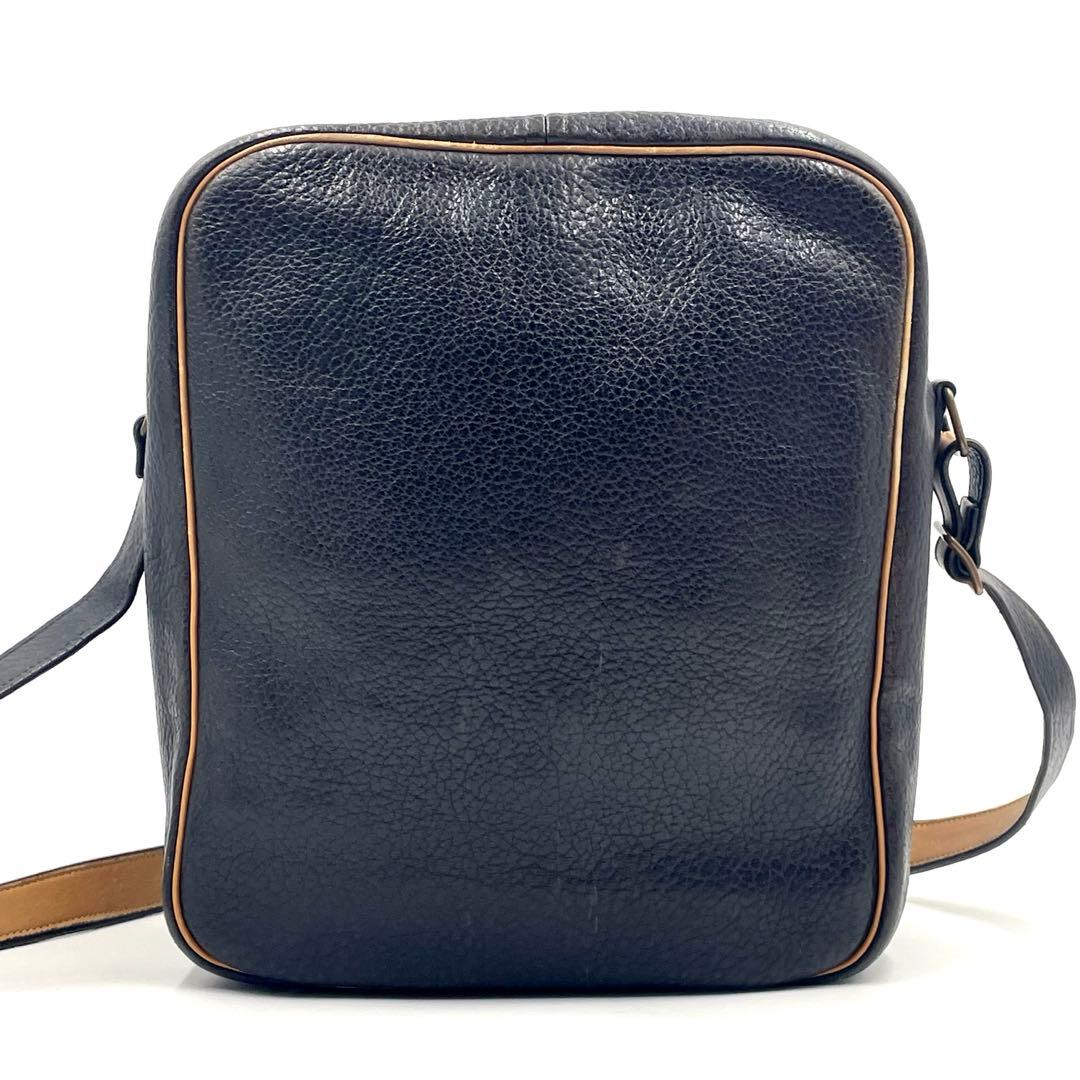 HERMES ヴィクトリア アルデンヌ ショルダーバッグ 〇I刻印 ブラック