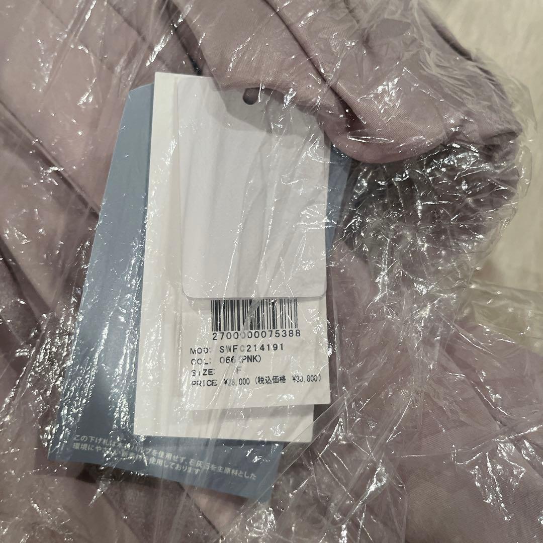 新品値札ありsnidelキュプラレディモッズコート