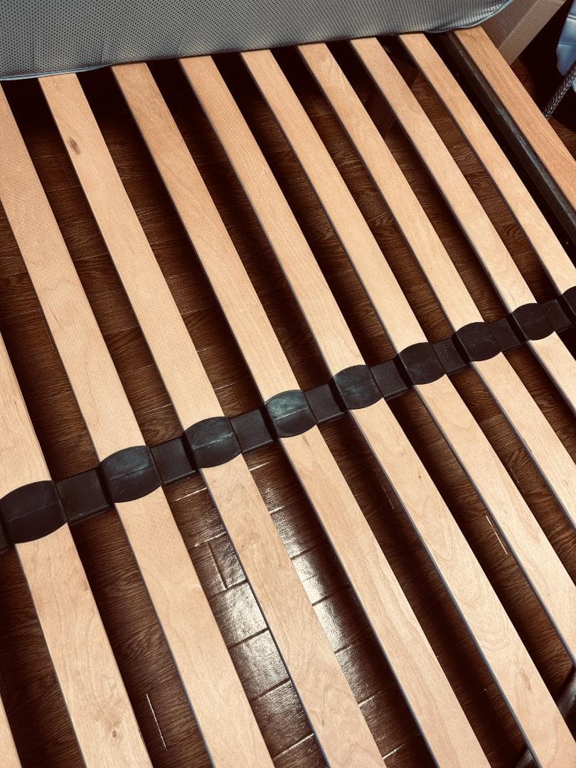 無印良品ベッドフレーム＋コアラマットレス（ダブルベッド）