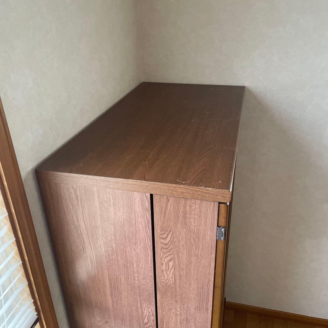 木製 ガラス付き 本棚 スライド式 ブックシェルフ キャビネット