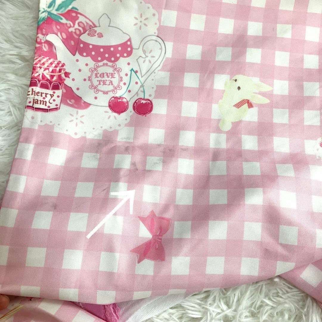 ^*♡様 To Alice いちごギンガムチェック浴衣セット ピンク