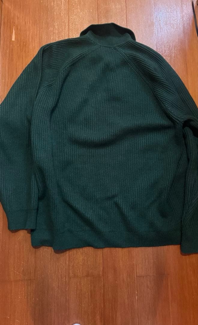 H*O様 Supreme Small Box Polo Sweater Gree