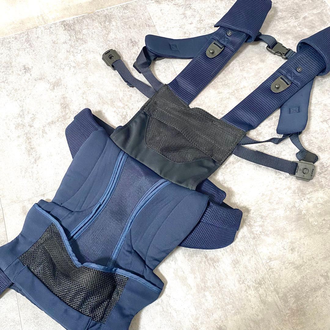 Aprica ラクリス アップリカ ネイビー 紺 抱っこ紐 ベビー