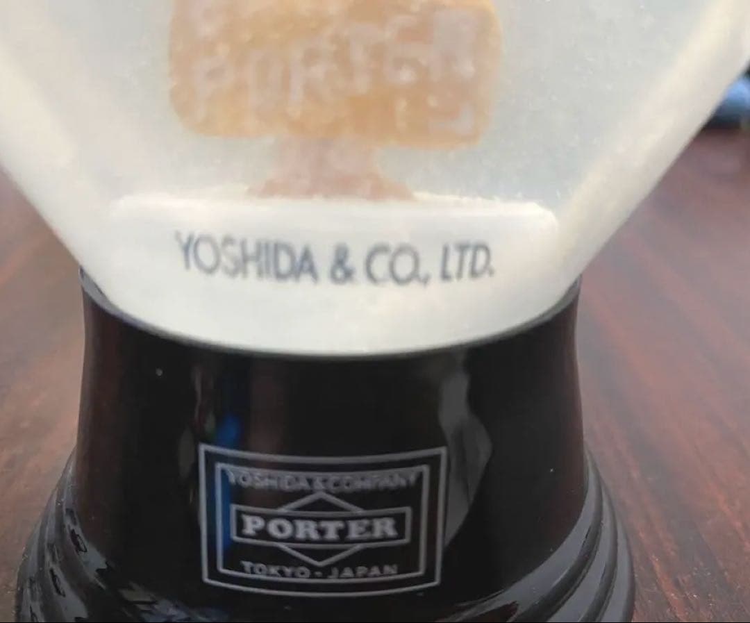 【貴重・新品】PORTER スノードーム YOSHIDA & CO. ポーター