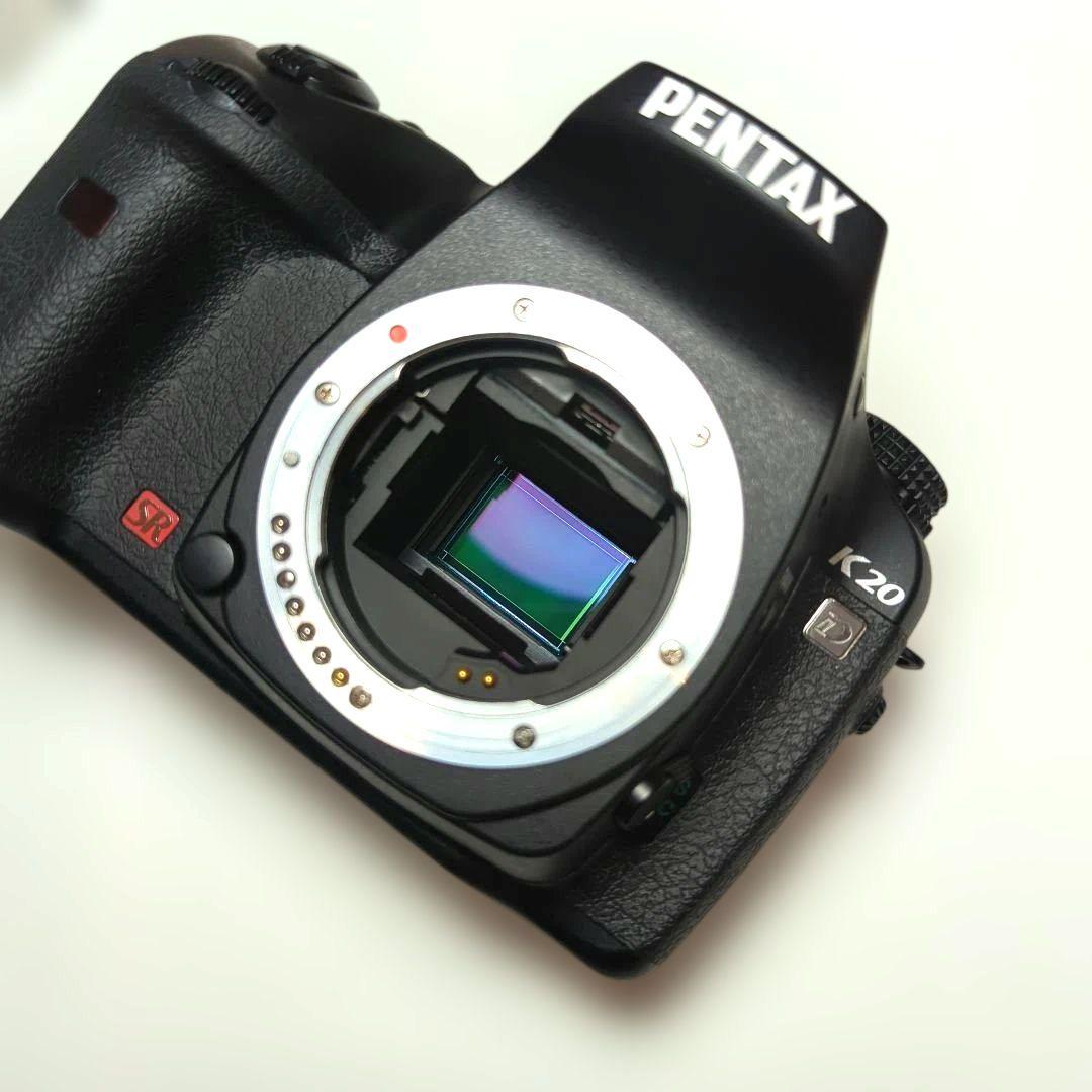 PENTAX K20D デジタル一眼レフカメラ 本体 バッテリー付　レンズ
